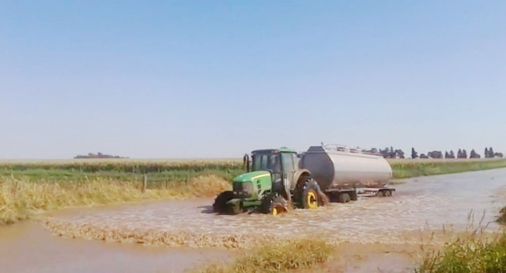 Silencio. El sur de Córdoba sigue impactado por inundaciones. El campo reclamó inversiones en el fin de año. El Gobierno aún no contesta.