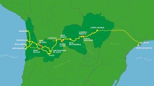 3.900 km de caminos. El Corredor Bioceánico promete reducir tiempos logísticos, potenciar exportaciones y posicionar al NOA dentro de una nueva geografía comercial global 3.900 km de caminos. El Corredor Bioceánico promete reducir tiempos logísticos, potenciar exportaciones y posicionar al NOA dentro de una nueva geografía comercial global