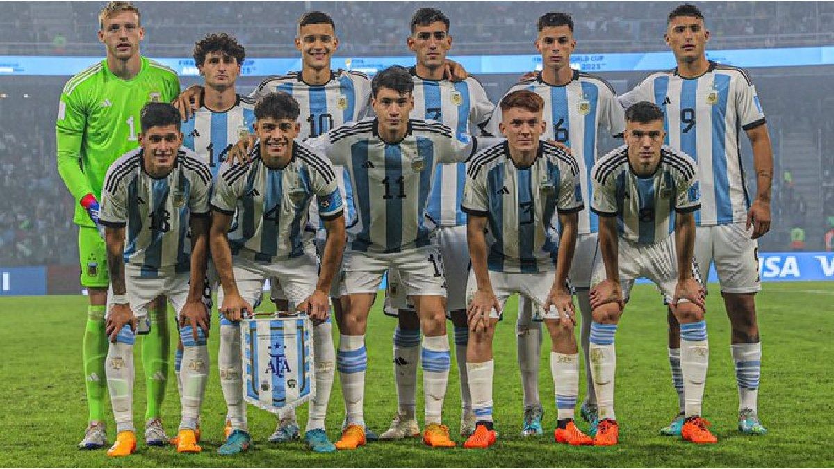Argentina Sub-20 faces New Zealand: schedule, TV and formations