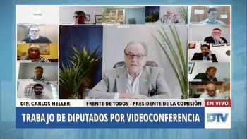 revisión. El kirchnerista Carlos Heller, presidente de la comisión de Presupuesto de Diputados.