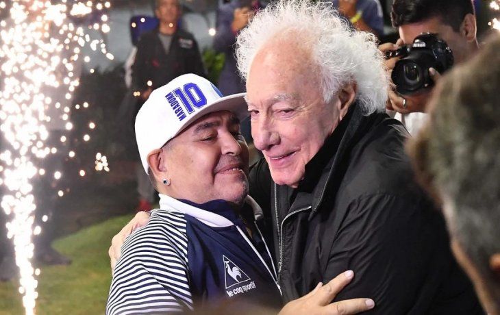 Maradona y Cóppola.&nbsp;