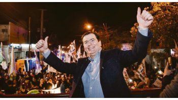 Respaldo. Zamora agradeció el apoyo de los santiagueños.
