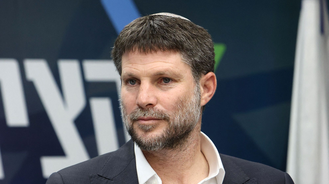 El ministro de Finanzas de Israel y político de derecha, Bezalel Smotrich.