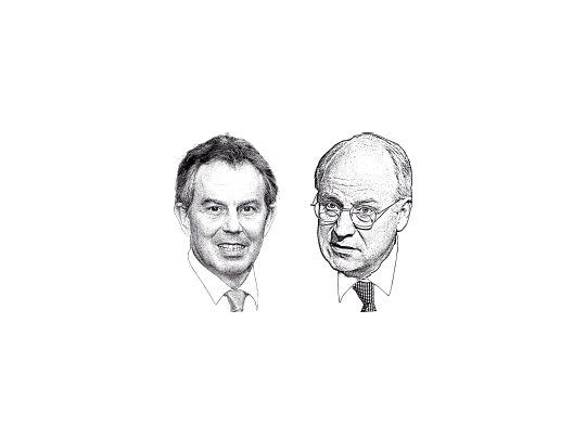 Tony Blair, Dick Cheney