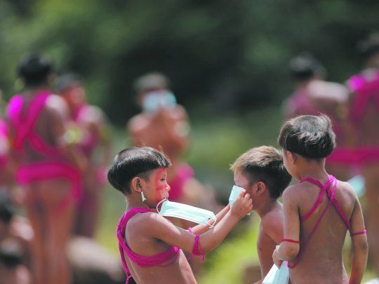 PELIGRO. Varias tribus indígenas de la región amazónica, como la yanomami, denuncian que están desprotegidas ante el avance de la enfermedad.