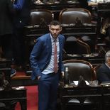 El bullrichista Damián Arabia, clave en la articulación de los aliados del Gobierno. El bullrichista Damián Arabia, clave en la articulación de los aliados del Gobierno.