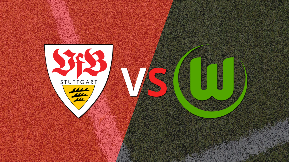 Initial whistle for the duel between Stuttgart and Wolfsburg