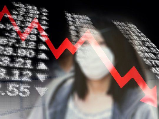 El avance del coronavirus trajo consecuencias en la economía global. 