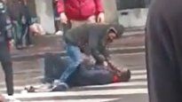 Brutal pelea entre dos hombres en Constitución