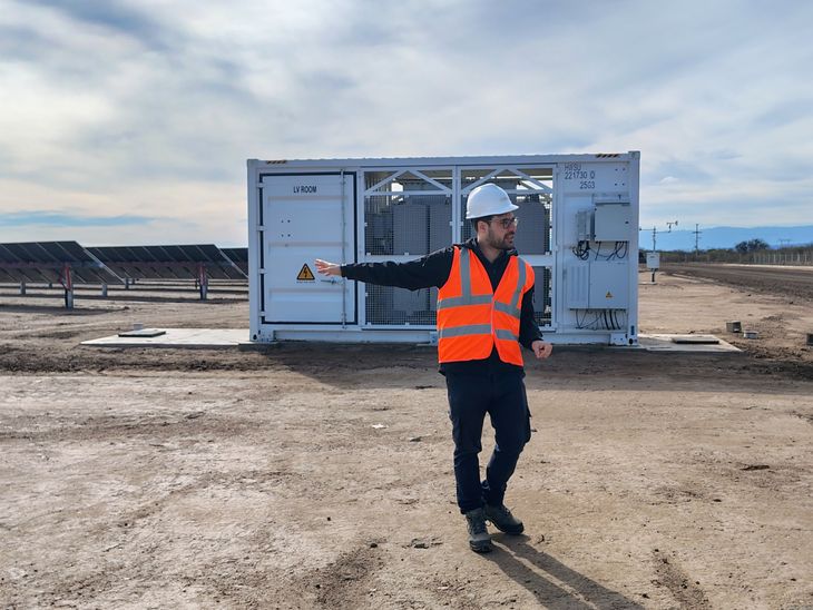 El parque solar La Salvación, en San Luis, es operado por la empresa Capex. El parque solar La Salvación, en San Luis, es operado por la empresa Capex.