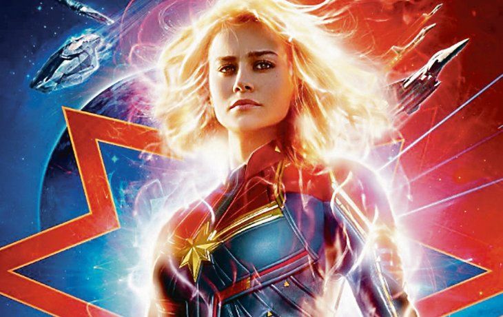 Capitana Marvel es una humana modificada genéticamente que tiene superpoderes.