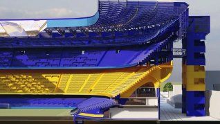 Boca presenta la ampliación de la Bombonera. Boca presenta la ampliación de la Bombonera.