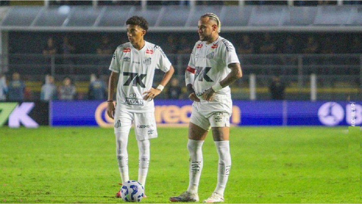 Robinho’s son in Santos debuted, Brazil’s new jewel, under Neymar’s tutelage