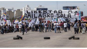 Piquetes por Sala sitiaron la Ciudad