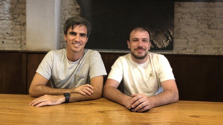 Tomás Manzitti y Nicolás Parziale.