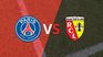 initial whistle for the duel between psg and lens initial whistle for the duel between psg and lens