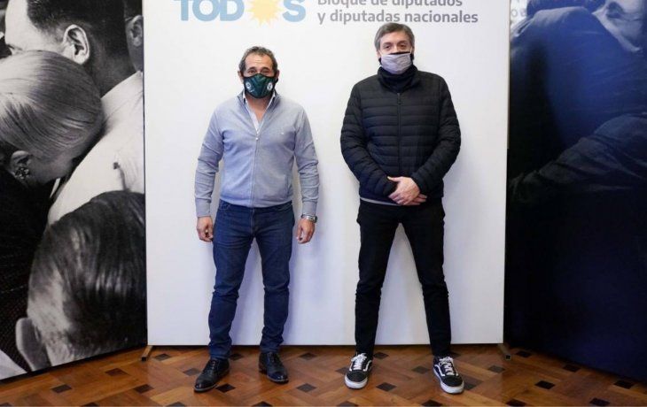 Kirchner y Sasia en el Congreso nacional&nbsp;
