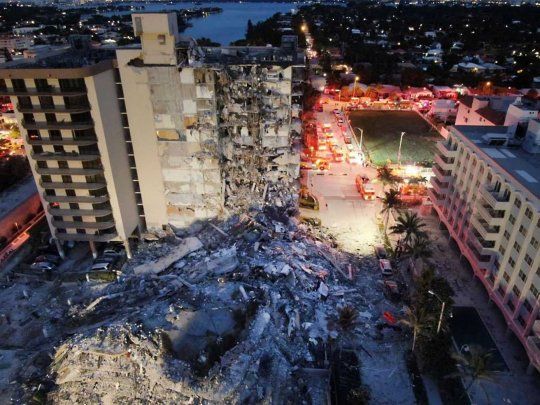 Derrumbe En Miami: Asciende A 9 El Número Oficial De Muertos