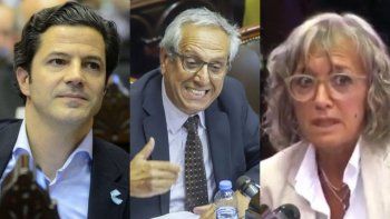 Laspina, Suárez Lastra y Frade.