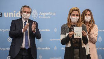 El presidente Alberto Fernández lanzó el Certificado de Pre-identificación (CPI).