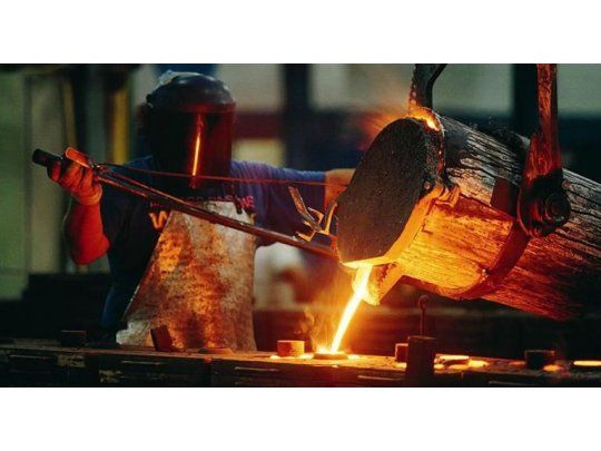 La producción de acero registró bajas de hasta 18,5% en mayo