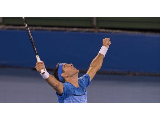 Del Potro cedió tan sólo cinco sets ante Kudla en su regreso al tenis. (Foto @DelrayBeachOpen).