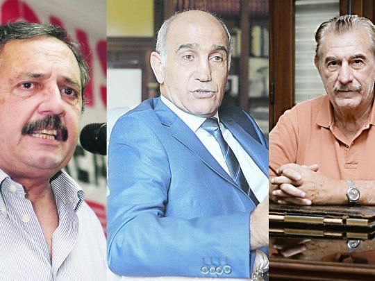 Ricardo Alfonsín,&nbsp;Daniel Salvador y&nbsp;Federico Storani.