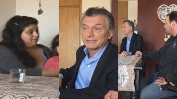 Adriana fue víctima de fakes news por una visita que el presidente Macri realizó a su casa.