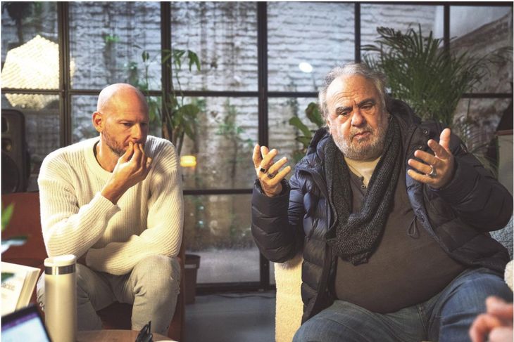 Papo Kling y Jorge Aleman, los compiladores del libro. Papo Kling y Jorge Aleman, los compiladores del libro.