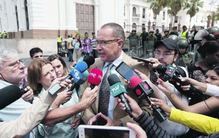 a resguardo. El diputado Richard Blanco, que ayer ingresó a la residencia del embajador argentino en Venezuela, en una foto de archivo.