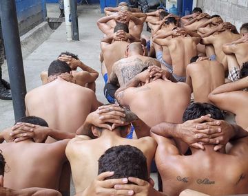 Sesenta pandilleros de la Mara Salvatrucha detenidos en Usulután.