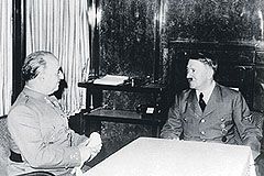Falsa amistad entre dos dictadores, Hitler y Franco. El libro del historiador Payne revela el profundo desprecio del Führer hacia el Generalísimo, a quien soñó con derrocar.