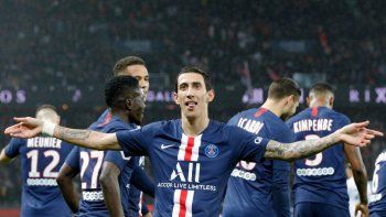di maria marco en psg, que gano con un gol nunca antes visto