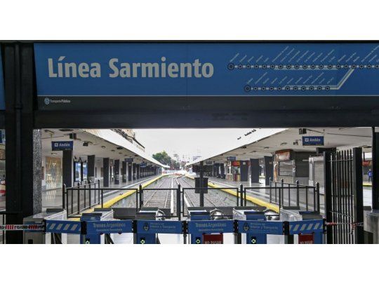 Los trenes no llegaban a la estación Once