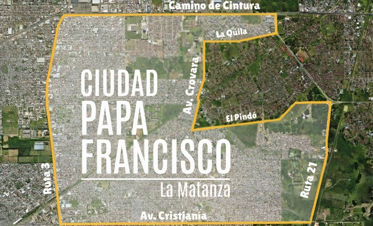 Propuesta en La Matanza para crear una nueva ciudad que lleve el nombre “Papa Francisco” como reconocimiento a su legado. Propuesta en La Matanza para crear una nueva ciudad que lleve el nombre “Papa Francisco” como reconocimiento a su legado.