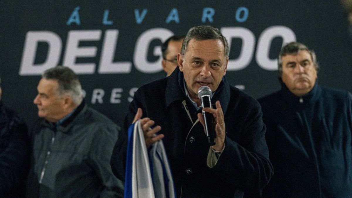 Álvaro Delgado once again distanced the National Party from the consequences of the Penadés case