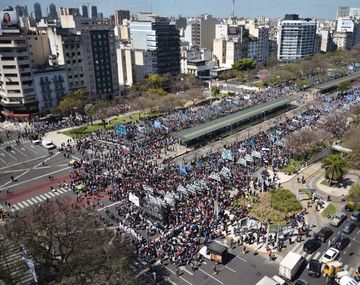 Marcha de movimientos sociales y partidos de izquierda causó caos en el centro porteño