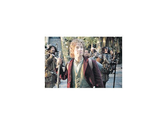 Una imagen de «El Hobbit», primera parte de la nueva trilogía de Peter Jackson que se estrena en Navidad.