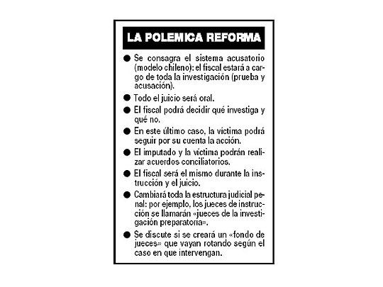 Justicia a la medida oficial