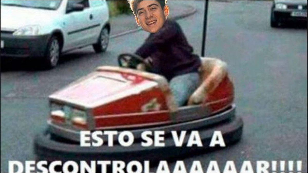 Franco Colapinto’s memes after the accident that left him out of the Qatar Grand Prix