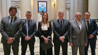 El gobernador Sergio Ziliotto encabezó la delegación pampeana. El gobernador Sergio Ziliotto encabezó la delegación pampeana.