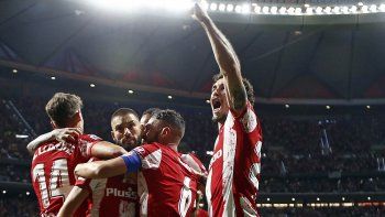 Atlético de Madrid ganó el clásico y se afianza en la zona de clasificación a la Champions League.