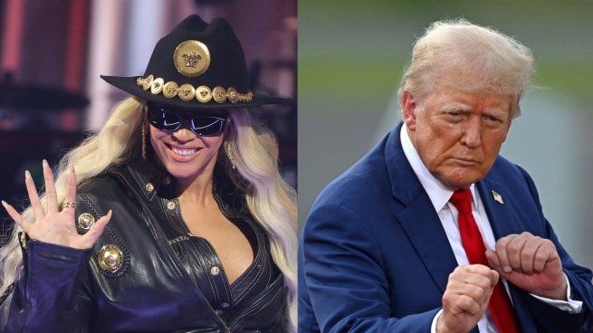 El presidente de EEUU acusó a la cantante por la campaña de 2024.