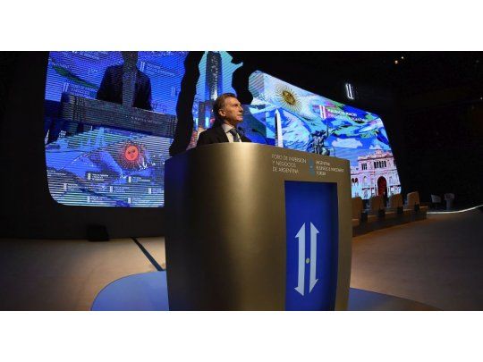 El Presidente inauguró el mini Davos.