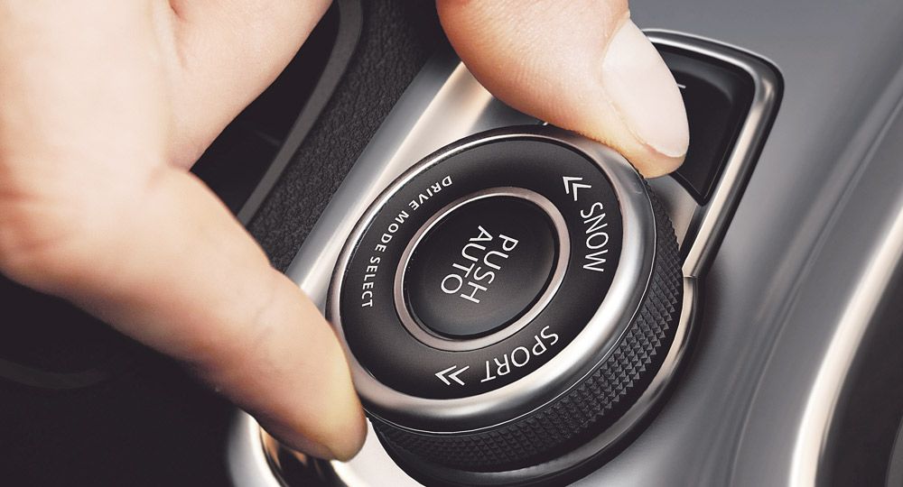 OFF ROAD. El sistema allgrip permite seleccionar entre cuatro modos de conducción para configurar el vehículo. En la opción “Auto”, el propio sistema decide.