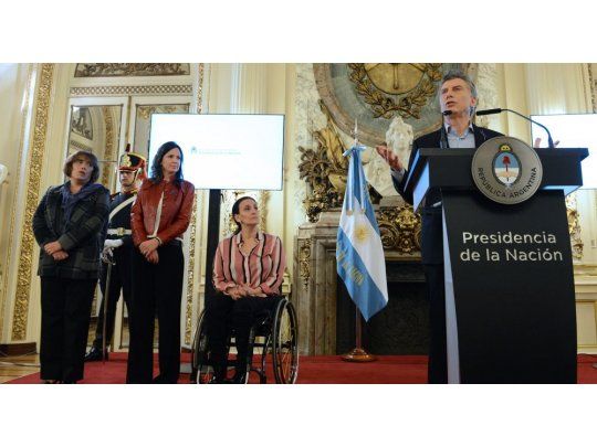 El Presidente anunció el Plan Nacional de Acción para erradicar la violencia de género.
