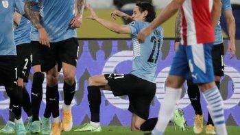 Uruguay le ganó a Paraguay en la Copa América.
