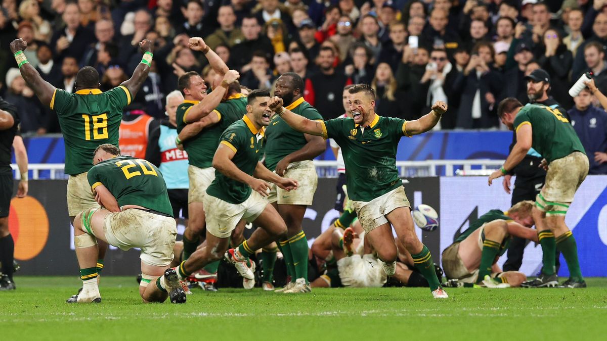 South Africa made history: it is the first team to win the Rugby World Cup four times