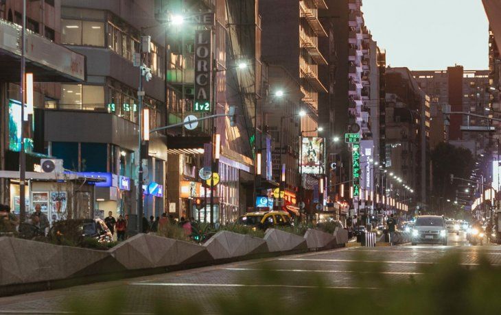 Avenida Corrientes.