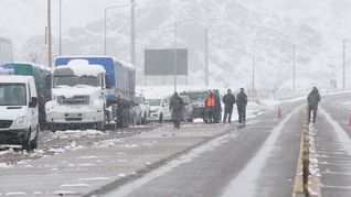 Cristo Redentor: los camioneros reclamaron y podría reabrir. Miles de camiones esperan para pasar a Chile.